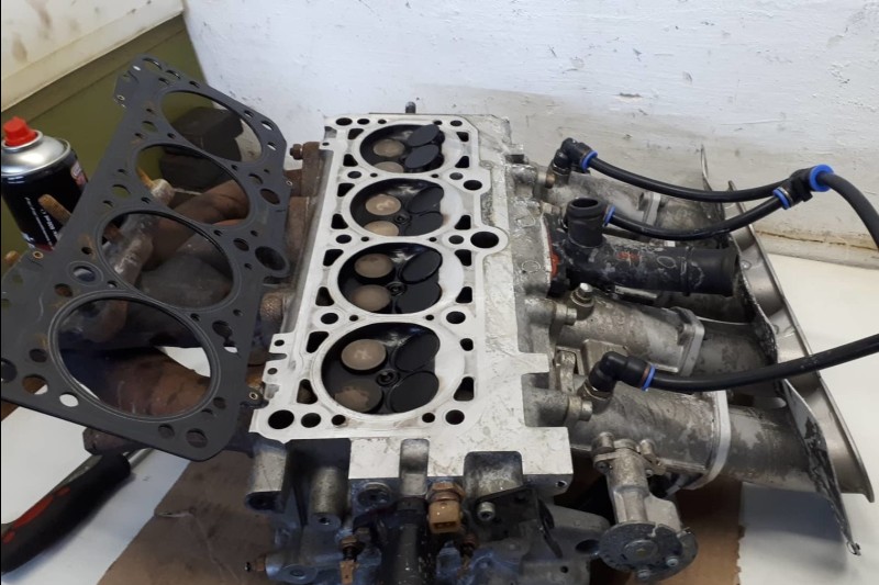 VW Jetta, Motor, Zylinderkopf