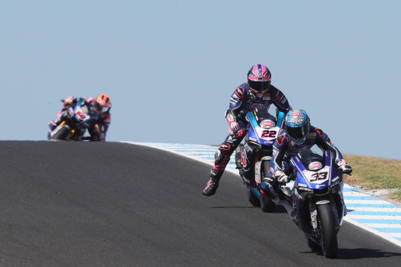 Marco Melandri, Alex Lowes