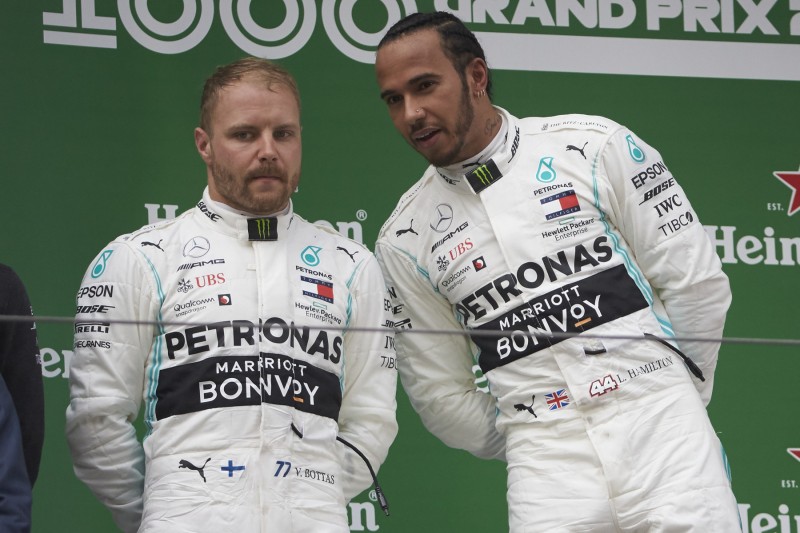 Valtteri Bottas, Lewis Hamilton