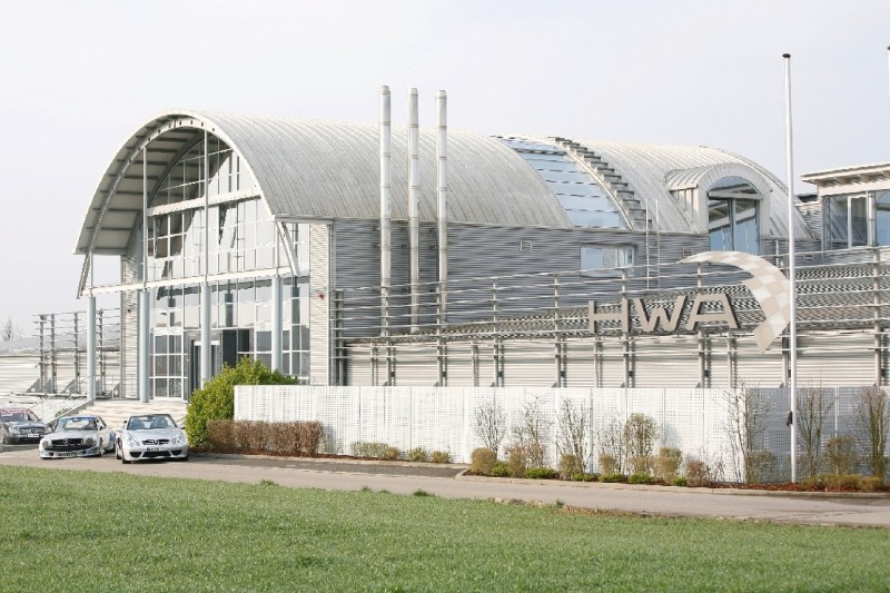 HWA, Affalterbach, Fabrik