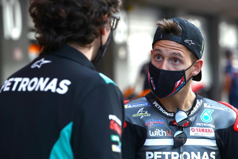 Fabio Quartararo mit Diego Gubellini