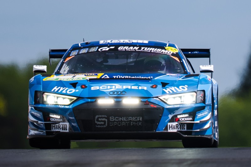 Der Scherer-Phx-Audi war beim 24h-Rennen gut dabei