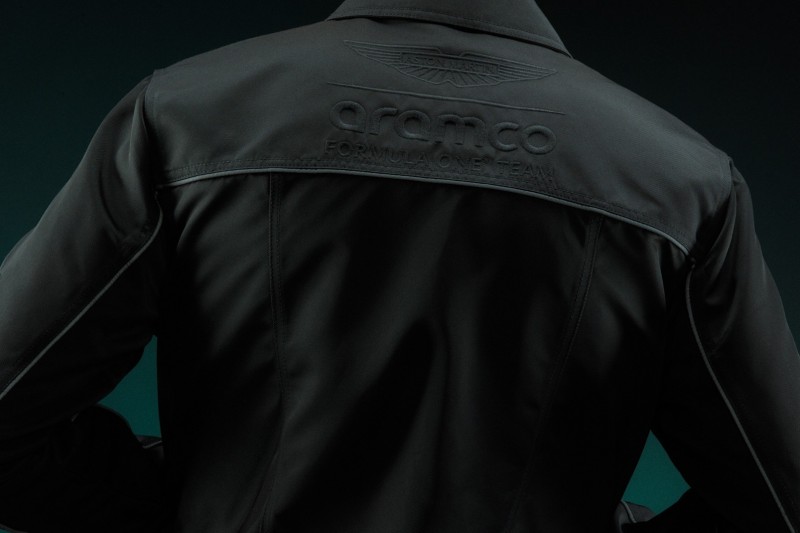 PUMA x ASTON MARTIN ARAMCO F1 TEAM Full-Zip Gear Jacke Herren