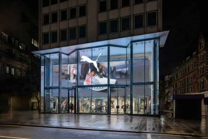 Neuer PUMA-Store in der Oxford Street in London