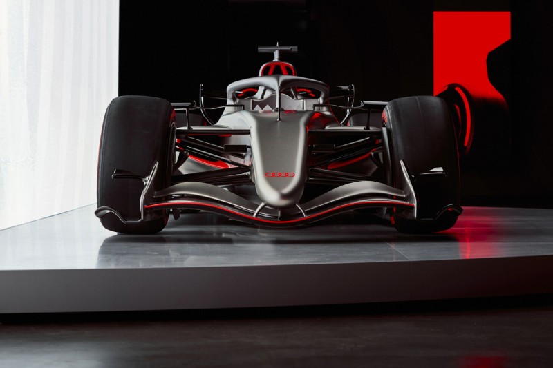 Showcar von Audi für die Formel-1-Saison 2026