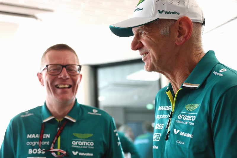 Andy Cowell, Adrian Newey