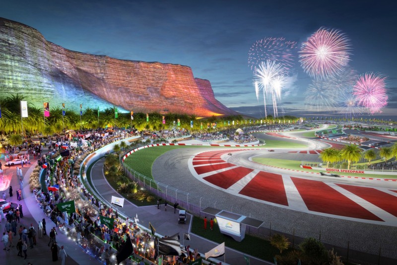 Speed Park Track in Qiddiya City