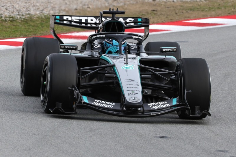 Wird 2026 sein großes Jahr? George Russell im Mercedes W17