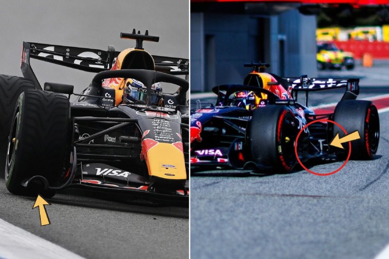 Fotomontage: Frontflügel und 