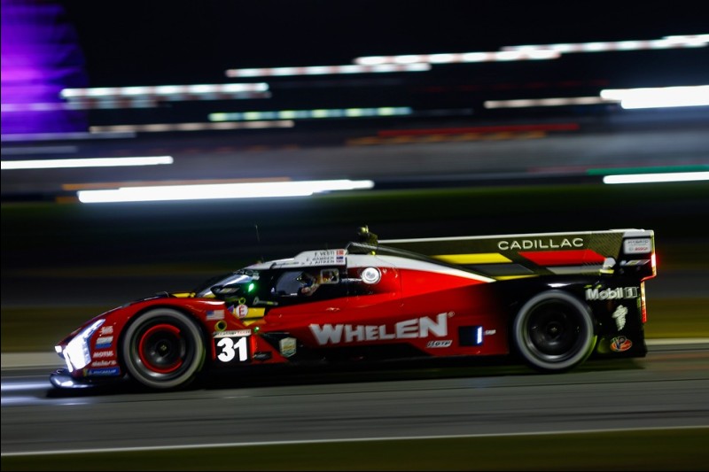 Knapp vorbei: Bei den 24 Stunden von Daytona wurde der Action-Express-Cadillac vom Penske-Porsche #7 geschlagen