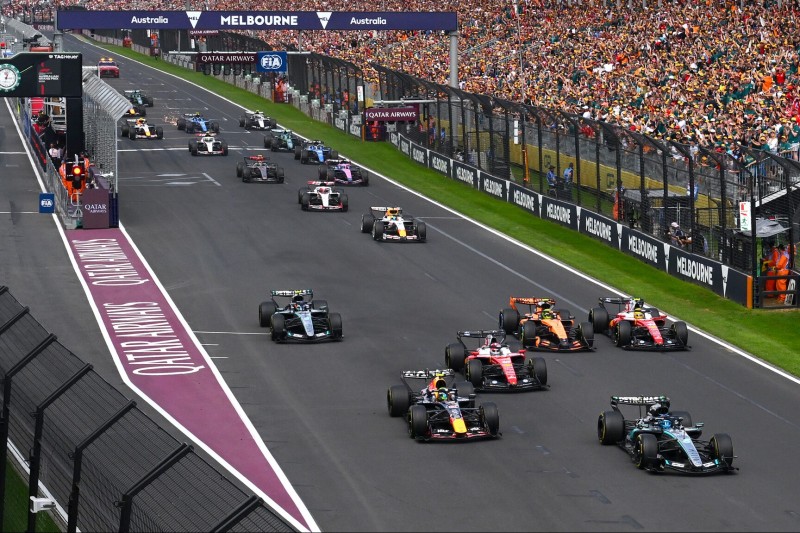 Start zum Formel-1-Rennen in Australien 2026