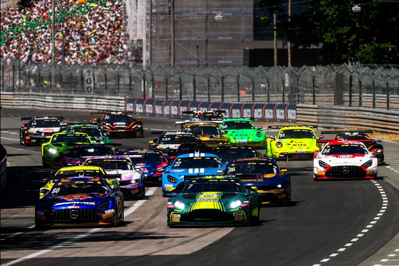 Der Start zum ersten DTM-Rennen auf dem Norisring 2026