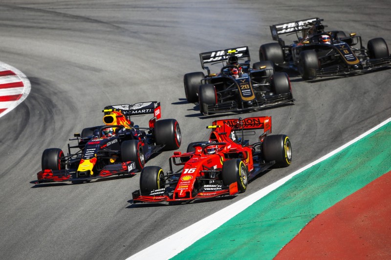 Charles Leclerc, Pierre Gasly, Kevin Magnussen, Romain Grosjean