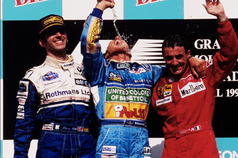 Michael Schumacher, Jean Alesi