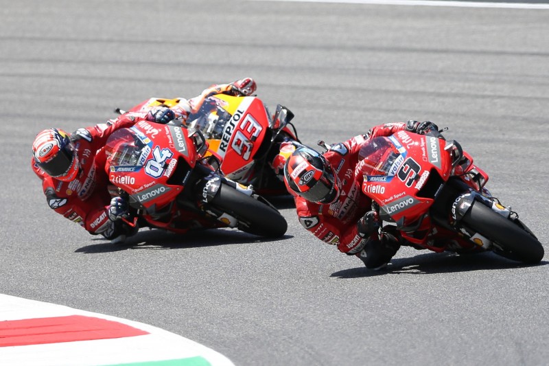 Danilo Petrucci, Andrea Dovizioso, Marc Marquez