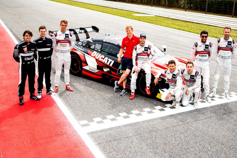 Pietro Fittipaldi, Jonathan Aberdein, Mattias Ekström, Andrea Dovizioso, Robin Frijns, Mike Rockenfeller