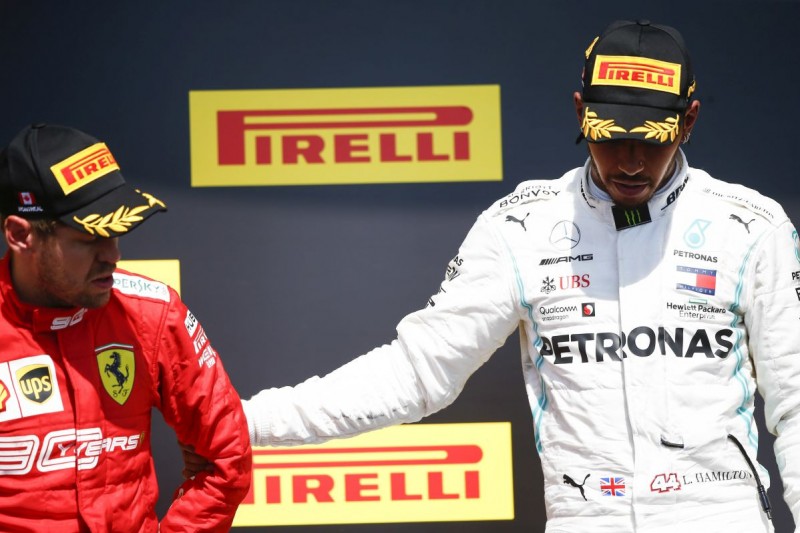 Sebastian Vettel, Lewis Hamilton