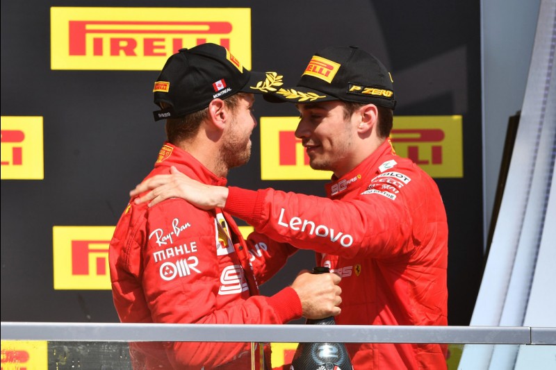 Sebastian Vettel, Charles Leclerc