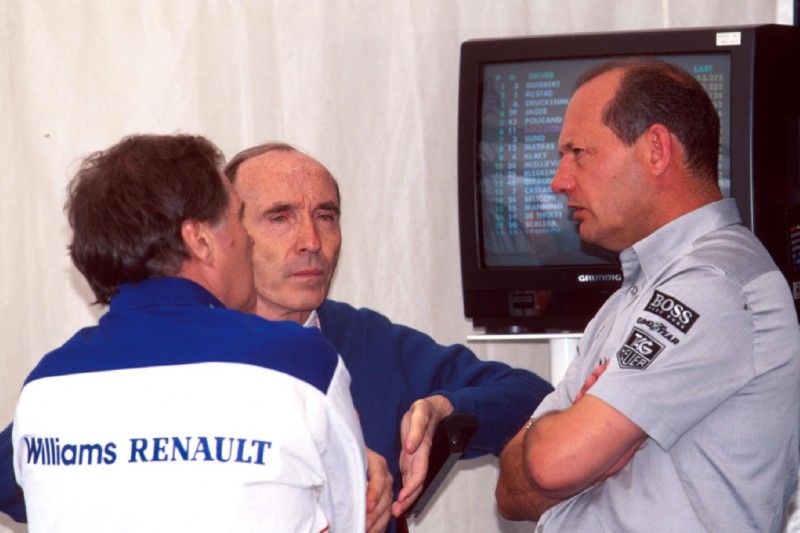 Frank Williams, Patrick Head, Ron Dennis