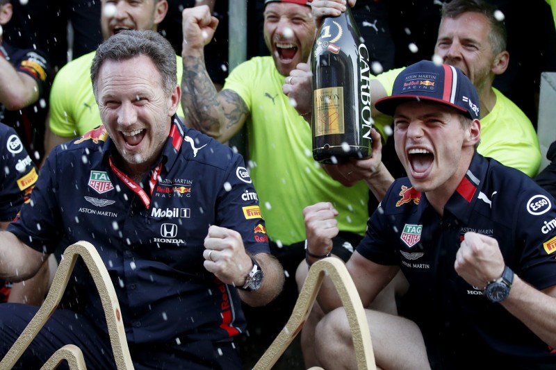 Christian Horner, Max Verstappen