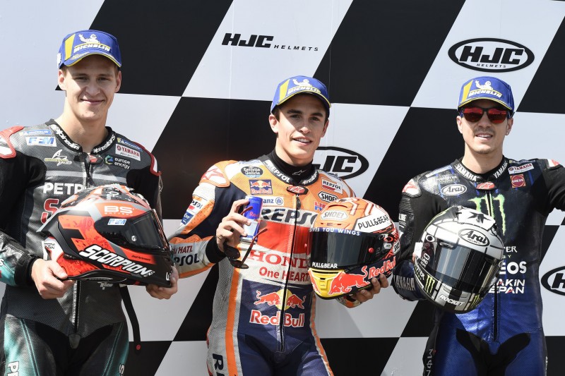 Marc Marquez, Fabio Quartararo, Maverick Vinales