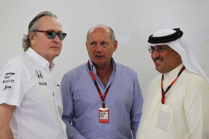 Mansour Ojjeh und Ron Dennis