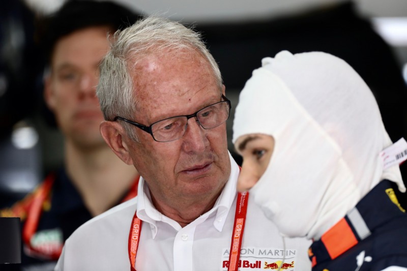 Helmut Marko und Pierre Gasly