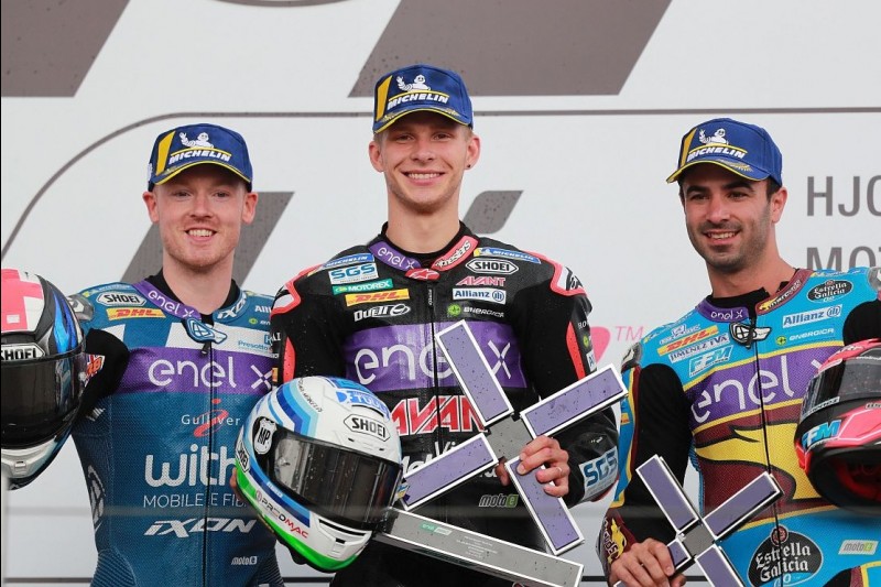 Niki Tuuli, Bradley Smith, Mike di Meglio