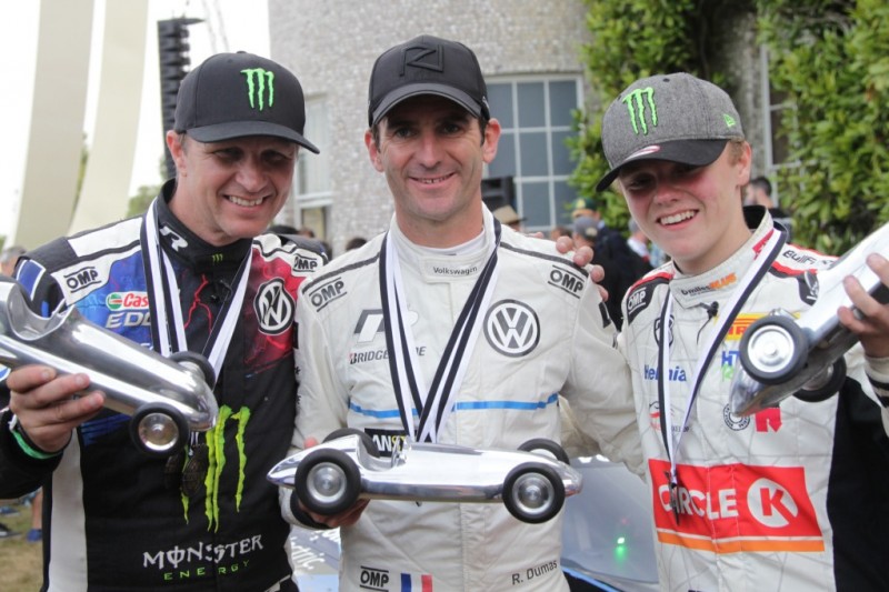 Petter Solberg, Romain Dumas, Oliver Solberg