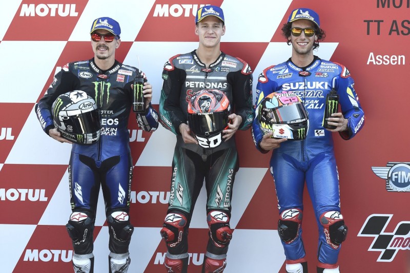 Fabio Quartararo, Maverick Vinales, Alex Rins