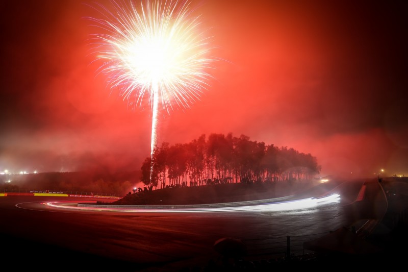 24h Spa, Feuerwerk