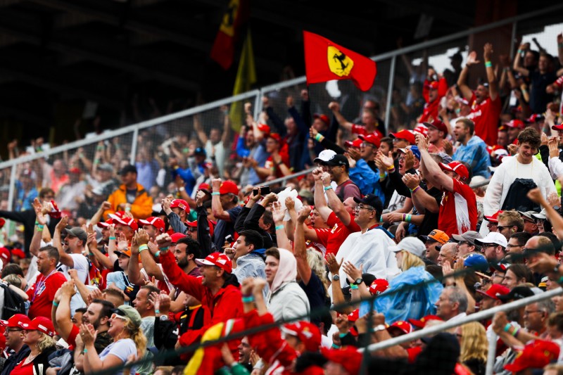 Fans von Sebastian Vettel