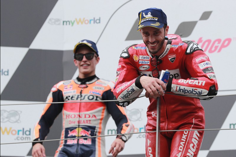 Andrea Dovizioso, Marc Marquez