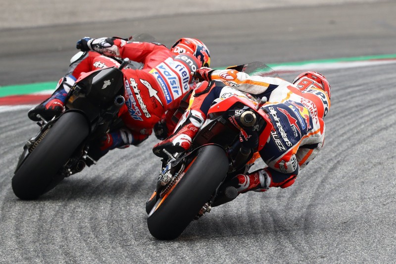 Andrea Dovizioso, Marc Marquez