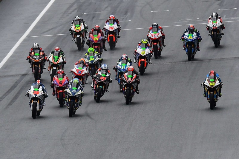 MotoE Start in Spielberg