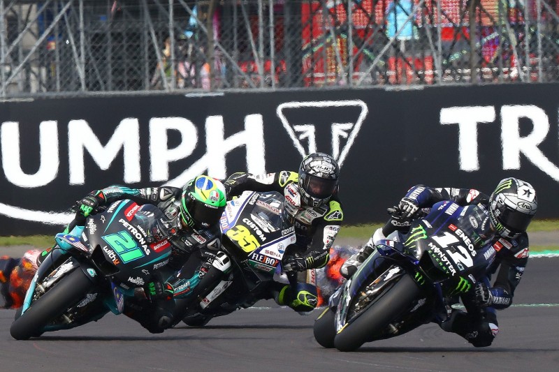 Franco Morbidelli, Cal Crutchlow, Maverick Vinales