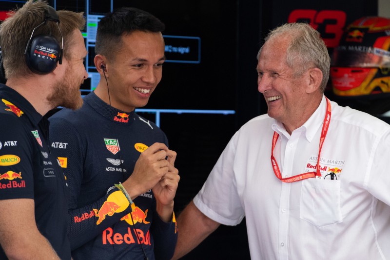 Alexander Albon, Helmut Marko