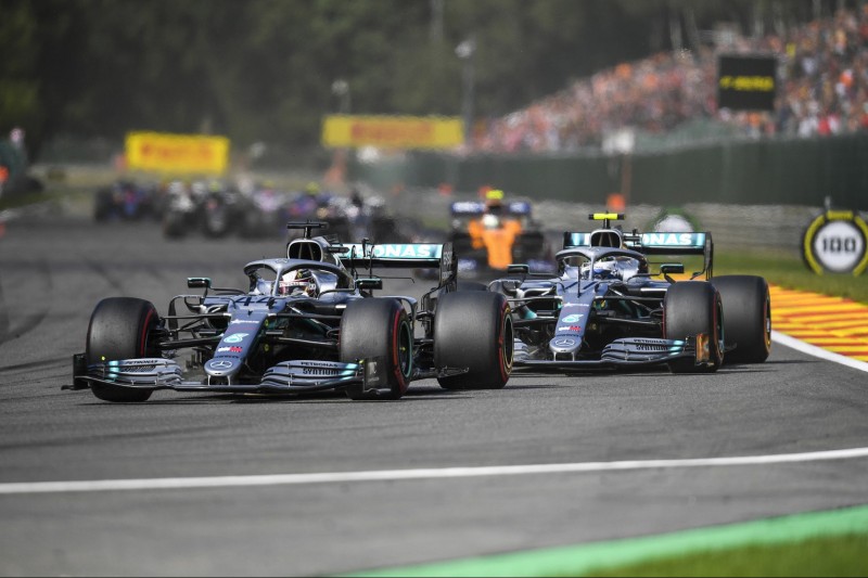 Lewis Hamilton, Valtteri Bottas, Lando Norris