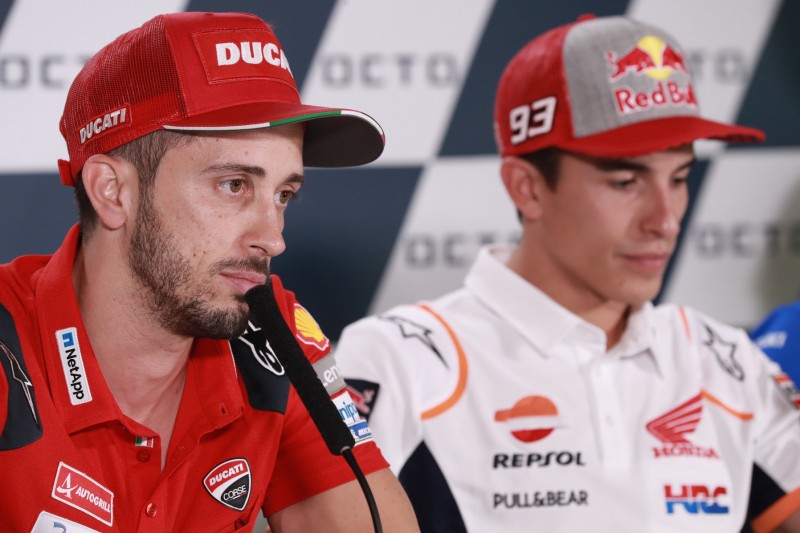 Andrea Dovizioso, Marc Marquez