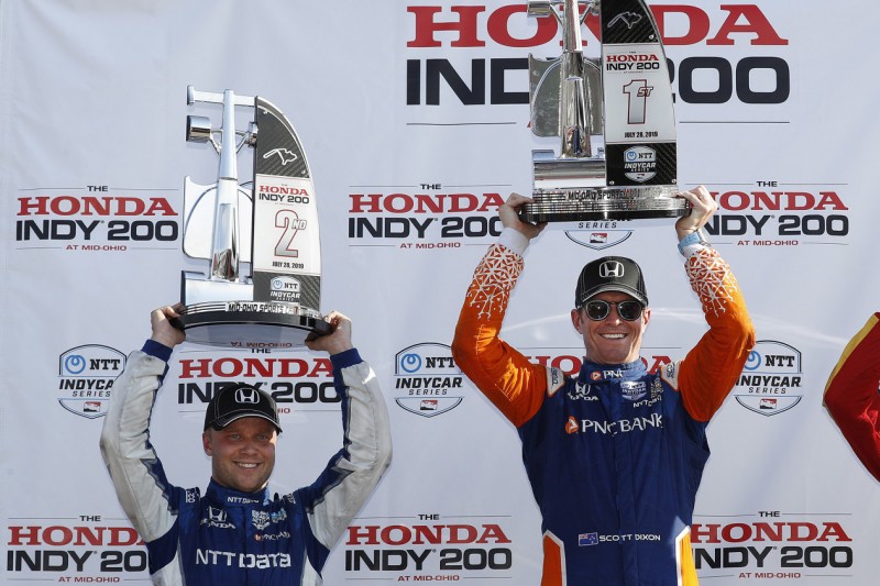 Felix Rosenqvist, Scott Dixon