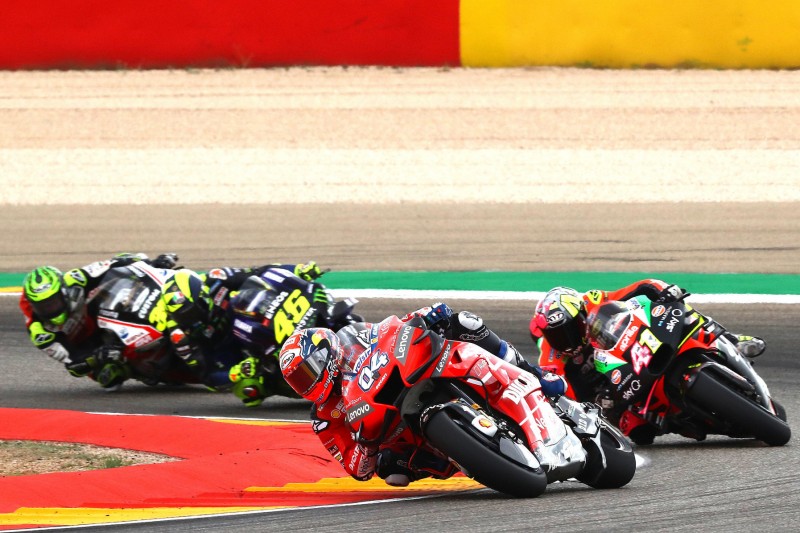 Aleix Espargaro, Andrea Dovizioso, Cal Crutchlow, Valentino Rossi