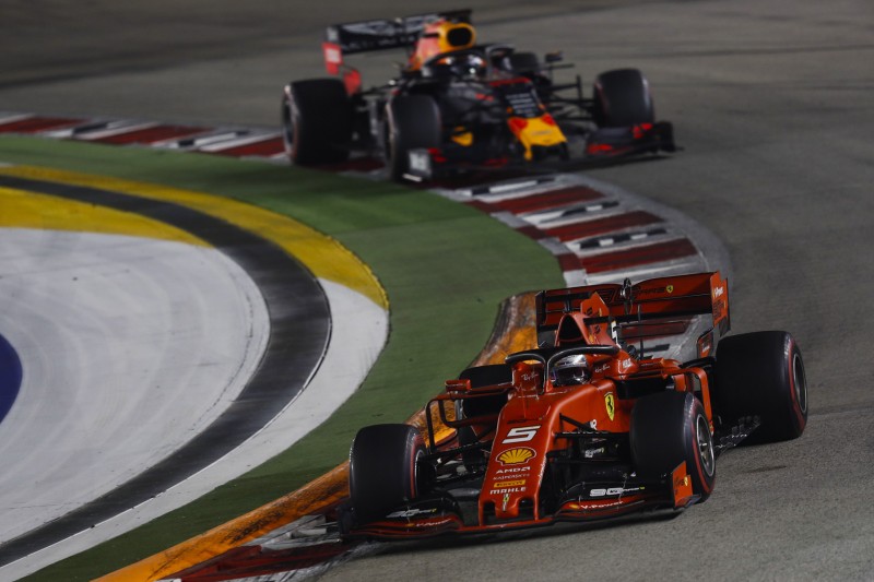 Sebastian Vettel, Max Verstappen