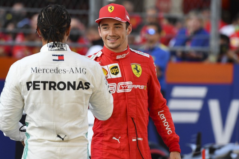 Charles Leclerc, Lewis Hamilton