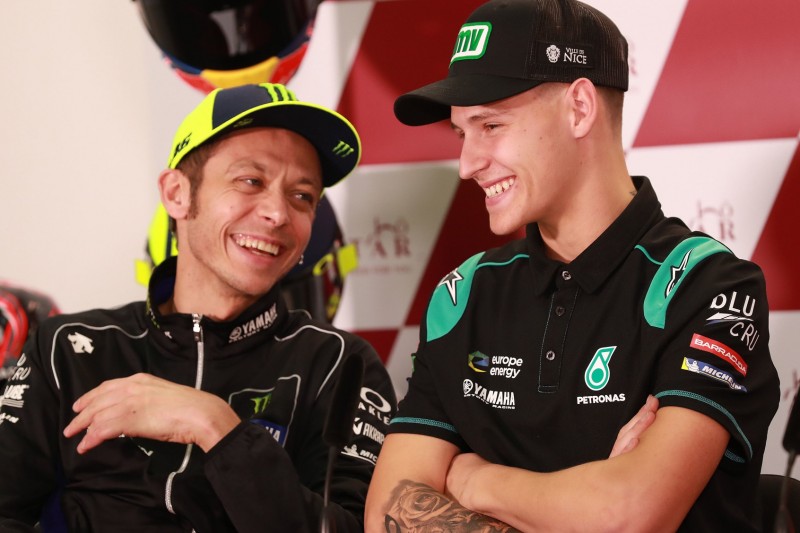 Fabio Quartararo, Valentino Rossi