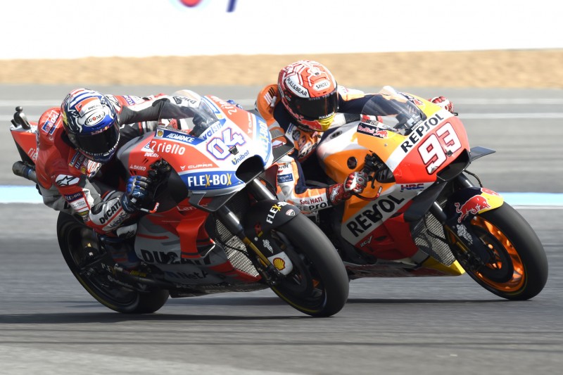 Andrea Dovizioso, Marc Marquez