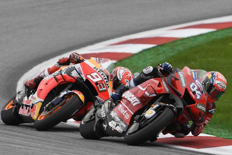 Andrea Dovizioso, Marc Marquez