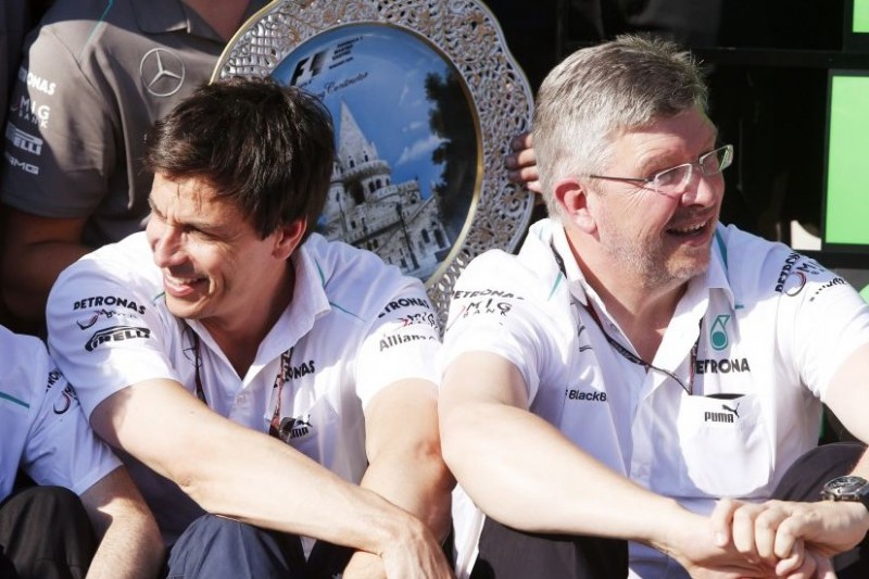 Toto Wolff, Ross Brawn