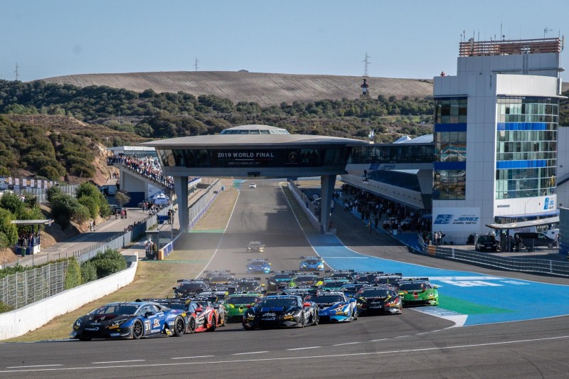 Start zum Lamborghini-Weltfinale 2019 in Jerez