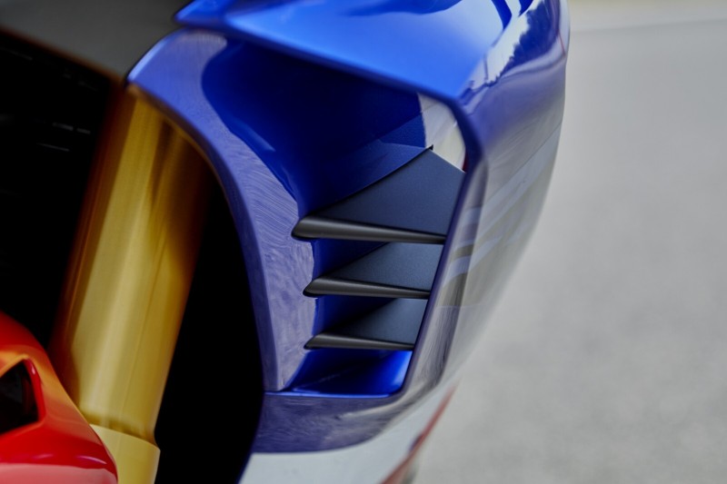 Winglets an der Honda Fireblade