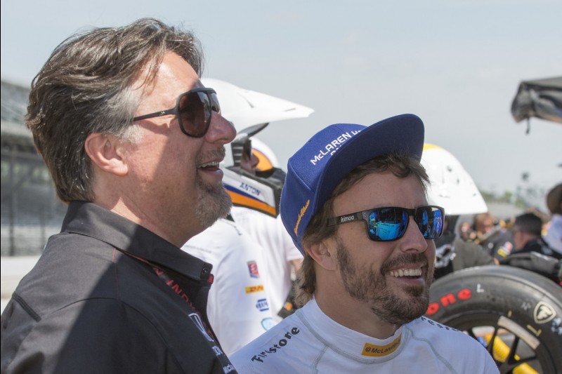 Fernando Alonso, Michael Andretti